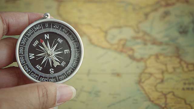 Der Heilige Geist bewegt Dein Herz wie ein Kompass, der die Richtung zeigt.